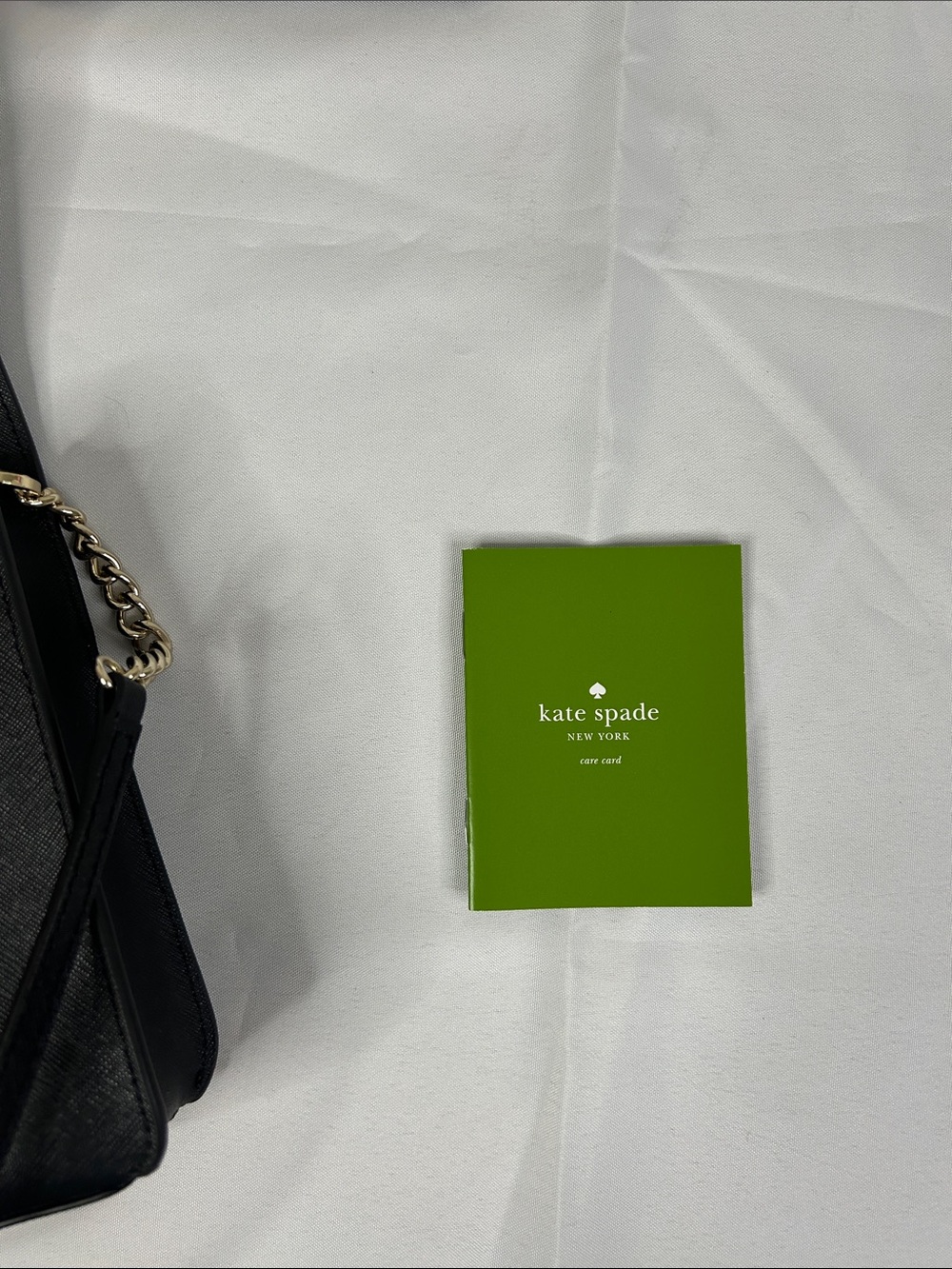 kate spade Black Crossbody with Blush Bow Accent - Picture 7 of 7